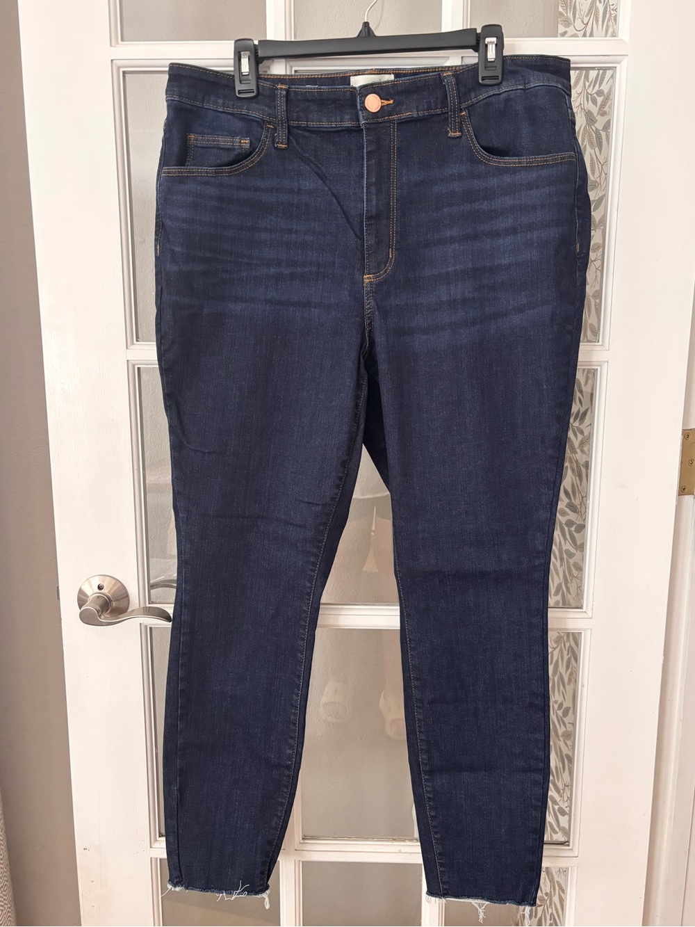 UNIVERSAL THREAD High Rise Skinny Jeans Sz 17 R Dark Wash